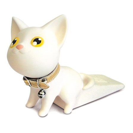 Ovikahva, reiätön ovenpysäytin, söpö kissan ovenpysäytin, muurahainen