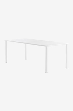 Jotex - Spisebord 90x200 Cm Hvit - MENTON - Kjøp Spisebord til uterommet hos Jotex