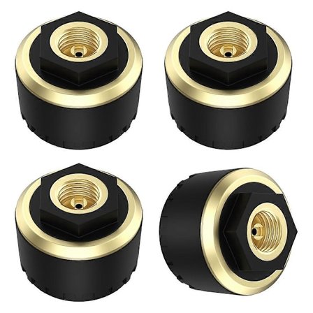 Bil TPMS Dæktryksovervågningssystem Bluetooth 5.0 Mobiltelefon Display Bildæk Tryksensor til LOS Android