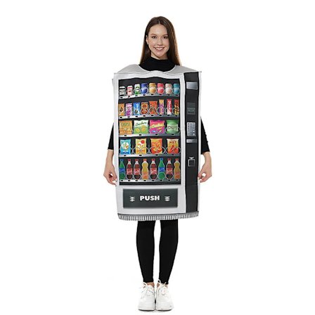 Sjovt Vending Machine Kostume til Voksne Halloween Cosplay Karneval Performance Kostumer One Size