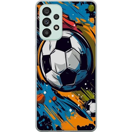 Mobilskal till Samsung Galaxy A73 5G med Fotbollar