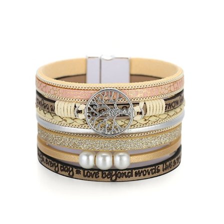 Inspirerende Livets Tre-Lærarmbånd for Kvinner, Mødre D