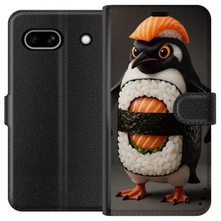 Kompatibelt Plånboksfodral till Google Google Pixel 7a Sushi pingvin