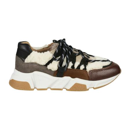 Dwrs Los Angeless Teddy Sneakers Brun, Dame, Størrelse: 40 EU
