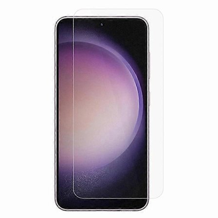 AMORUS Kompatibel med Samsung Galaxy S25+ Skjermbeskytter 2.5D Arc Edge 9H Høyt Aluminium-Silisium Glass Film-lingling}