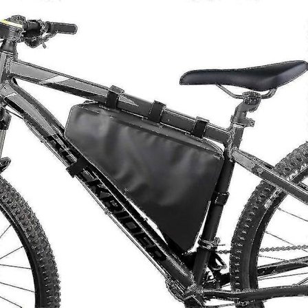 Vattentät Cykel Triangelväska, Cykelväska Ram, Triangelväska Cykelramväska, Cykelverktygsväska, Triangel Cykel Förvaringsramväska