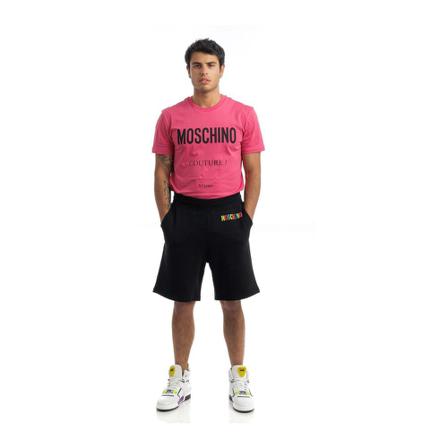 Moschino Korte Broek , Zwart , Heren , Maat: M