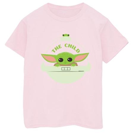 Star Wars Girls The Mandalorian The Child And Frog Bomull T-shirt Pink 12-13 Years