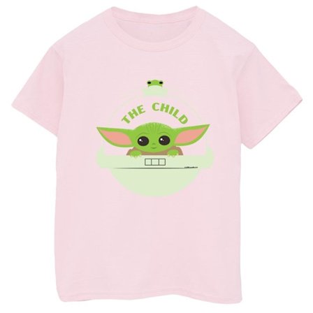 Star Wars Girls The Mandalorian The Child And Frog Bomull T-shirt