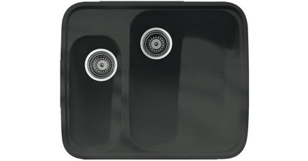 Intra Classic N150 Oppvaskbenk 597 x 500 mm, svart, Kjøkken