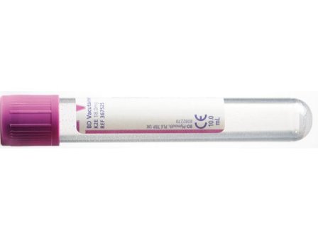 BD Hemogardrör Lila K2 EDTA 10/10ml 100/fp - Lyreco - Sjukvård och omsorg - Lab och analys - Provrör - Vacutainer/Hemogard