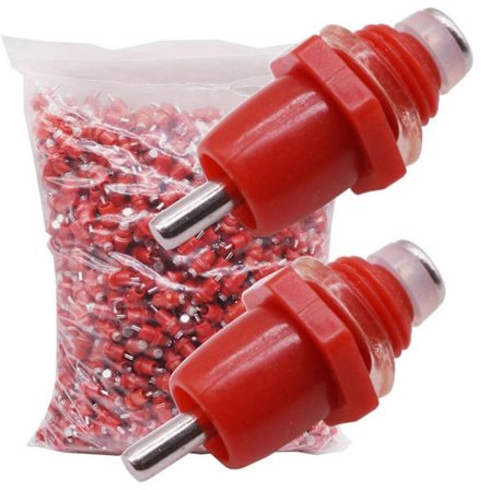 100 stk. kyllingevandfoder fjerkrænipler drikker drikke