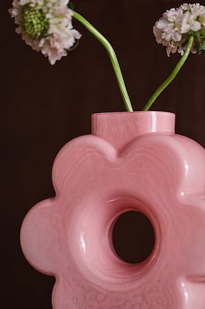 Jotex - Vase Lyserød - BLOMSTRA - Køb Vaser hos Jotex