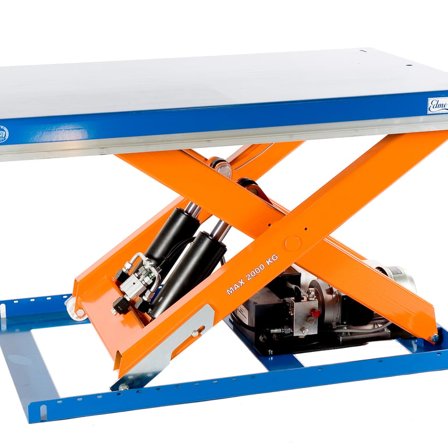 Løftebord, Enkelsaks, 1300x1000 mm løftehøyde 820 mm løftekapasitet 2000 kg