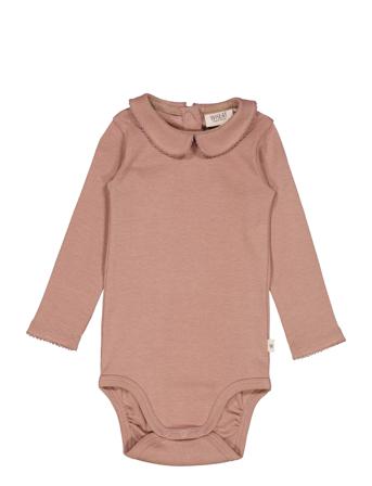 Body Ls Collar Bodies Long-sleeved Rosa Wheat