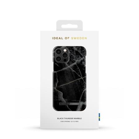 Printed Case iPhone 12/12P Black Thnd Mrb