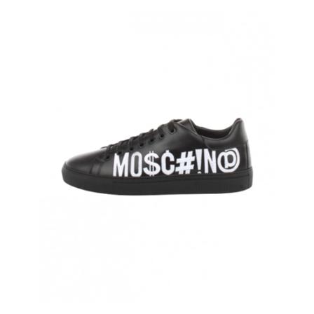Moschino - Sneakers - Svart - Herr - Storlek: 41 Eu, Herr, Storlek: 41 EU