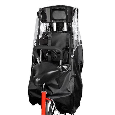 Vattentätt Cykelbarnsadels Regnskydd, Cykel Regn Uv Dammtätt Vindtätt Cykel Baksätes Regnskydd -Sy