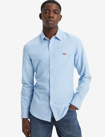Levi's Ls Battery Hm Shirt Slim Allur - Blue - S