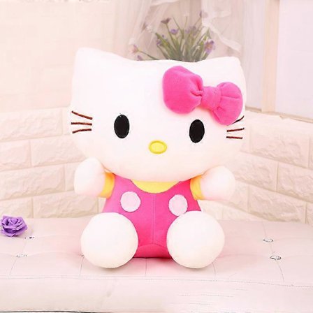 Sanrio Hello Kitty Plyschleksak 20cm Kawaii Fylld Docka Rumsdekoration Söt Present Till Flickvän