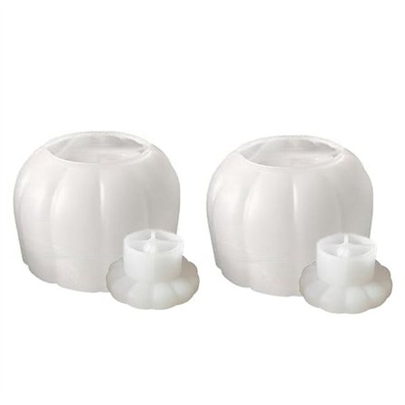 (2 stk.) Græskar Potteforme, Resin Potteforme, Silikone Græskarforme til Epoxy Resin Thanksgiving Gave