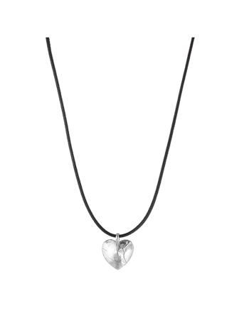 Bruised Heart String Accessories Jewellery Necklaces Dainty Necklaces Silver Jane Koenig