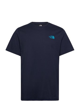 The North Face M Ss Box Nse Tee - Navy - M