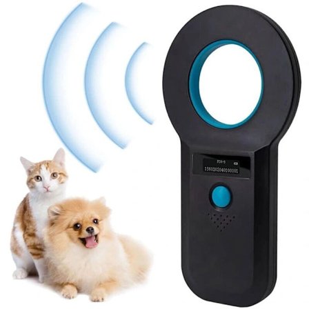 Pet Chip Reader, Chip Detector, RFID Chip Reader Scanner 134.2KHz/125KHz Portabelt Chip med OLED-display för ISO11784/11785/FDX-B/EMID Reader