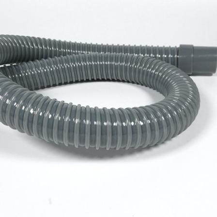 Fleksibel afløbsslange 90 ° - 45 x 32 mm til tilslutning af haneforbindelsen - Fremstillet af genanvendeligt genbrugsplast - Grå