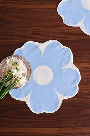 Jotex - Podkładka Pod Talerz z 2-szt Kolor niebieski - WERNER - Kup Obrusy firmy Jotex