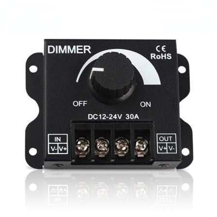 LED Dimmer Justerbar Lysstyrke Lampe Pære Srip Driver Enkelt farve Lys Strøm Forsyning Controller