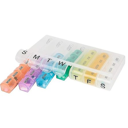 PP Oppbevaringsboks for piller