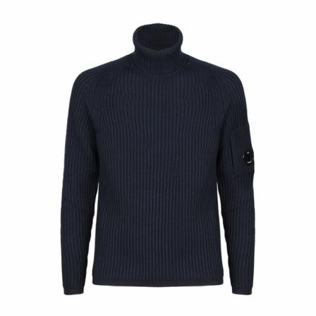 C.p. Company, Turtlenecks Blauw, Heren, Maat:M
