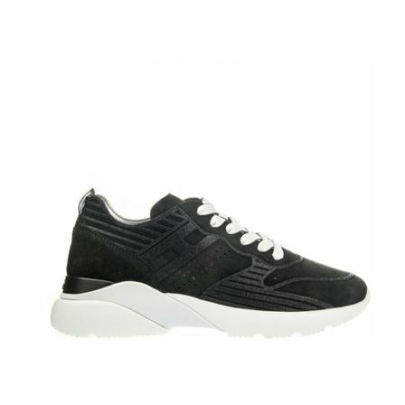Hogan Hxw3850Bm40Ffy0353 Active ONE H385 sneakers Sort, Dame, Størrelse: 39 EU