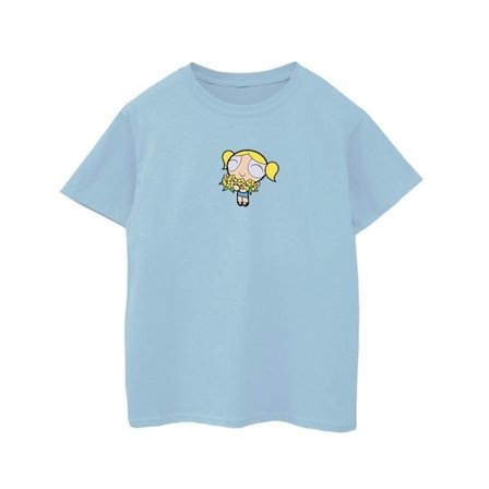 The Powerpuff Girls Girls Bubbles Flower Bomull T-shirt 7-8 år