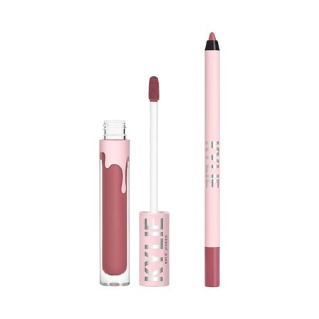 Kylie Cosmetics Velvet Liquid Lipstick & Lip Liner 100 Posie K, Makeup, Læber, Lipliner