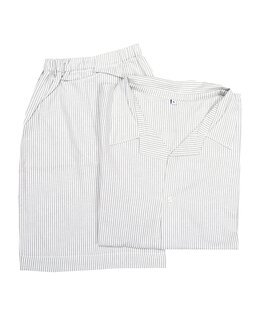 Pyjamas kortärmad Runmarö Linne - Classic Textiles