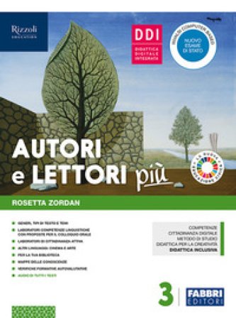 Autori e lettori più. Con Quaderno, Nuovo esame di Stato, Temi di cittadinanza e Hub young. Per la Scuola media. Con ebook. Con espansione online. Con