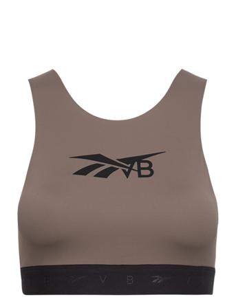 Rbk Vb Sports Bra Brown Reebok X Victoria Beckham