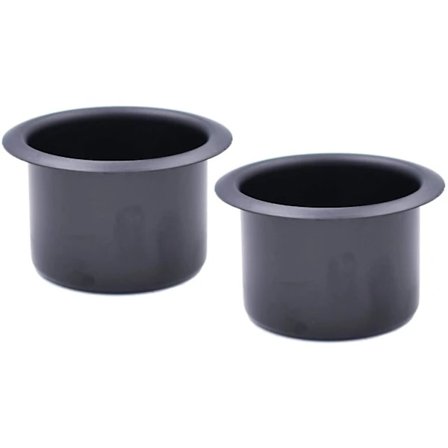 2 st Metallisk Soffa Recliner-handtag Kopphållare Insats Ersättning Dryck Burkhållare För Soffa Båt Husvagn Soffa Bil Lastbil Pokerbord