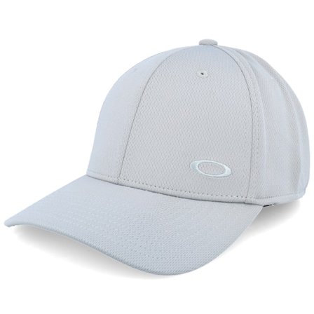 Oakley - Šedá flexfit Kšiltovka - Tinfoil 3.0 Cement Flexfit @ Hatstore