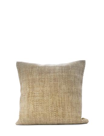 C/C 50X50 Sand Denim Braided Home Textiles Cushions & Blankets Cushion Covers Beige Ceannis