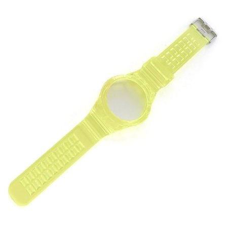 Huawei Watch GT 2 46mm transparent TPU watch strap - Yellowgreen