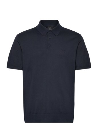 Knit Polo Navy Armani Exchange