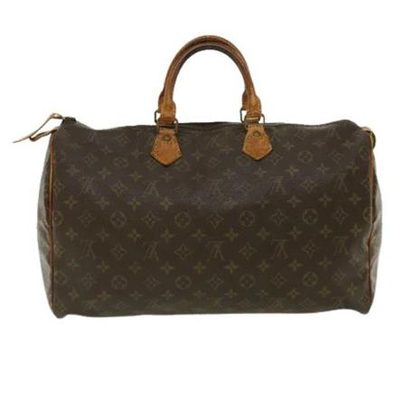 Louis Vuitton Vintage, Pre-owned Canvas handbags Bruin, Dames, Maat:ONE Size,leer
