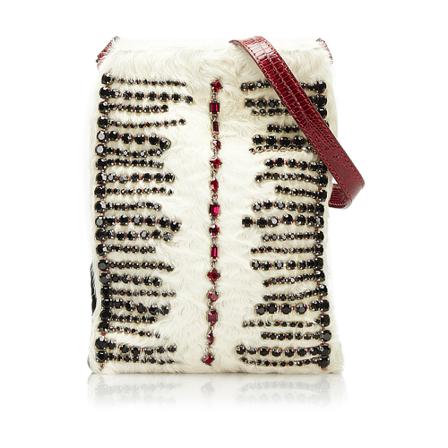 Valentino Vintage Pre-owned Tass , Wit , Dames , Maat: ONE Size Vintage Tassen