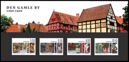 Danmark 2008 - Den gamle by - AFA souvenirmappe 82 - Souvenirmapper