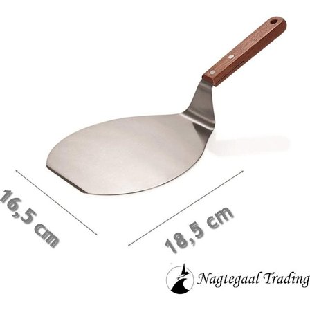 Pizzaspade Rund - Rostfritt Stål