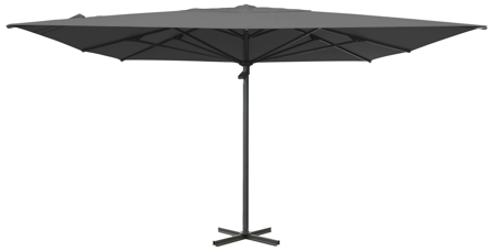 Brafab Mozzo Parasoll antracit, Utemiljö