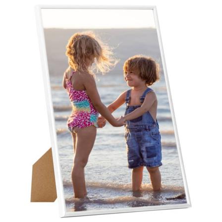 Vidaxl Fotoramar 3 St För Vägg Eller Bord Vit 21x29,7 Cm Mdf Vit